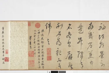 Zhang Xus Writing of the Stone Record szabadkézi másolata