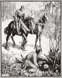 „Egy hölgy keservesen sír”, 1905.