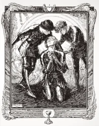 „Aztán Sir Galahadhoz mentek”, 1905.