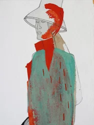 Red Splash divatfigura