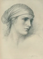 Tanulmány egy fejről, 1916