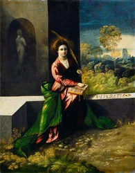 Szent Lukrécia, 1520 körül (olaj, tábla)