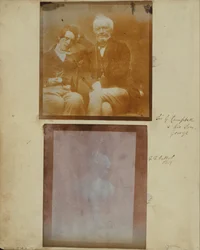 Sir George Campbell és fia, George