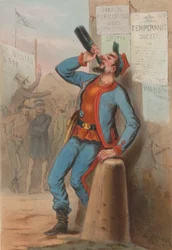 Egyesült Államok 1865 – New-York Fire-Brigade Zouaves, 1865.
