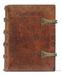 Órakönyv és imakönyv holland nyelven, Alsó-Rajna-vidék, Emmerich, Cleves, 1480 körül (tinta és pigment pergamen és papíron, borjúbőrbe kötve, fémkapcsos deszkákon)