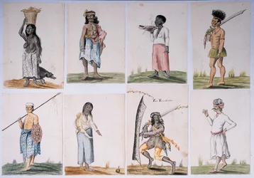 Rajz Brazília, Afrika, Perzsia és Kelet-India bennszülötteinek albumából