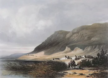 El-Mejdel (Magdala), vésette Jean Jacottet (1806-kb. 1843);