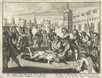 Monmouth hercegének kivégzése 1685. július 15-én