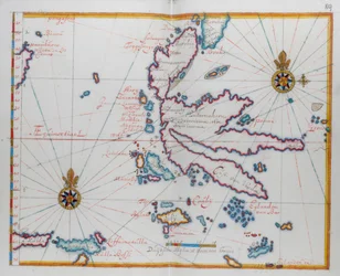 Molucca (Maluku)-szigetek, E. India, Indonézia.