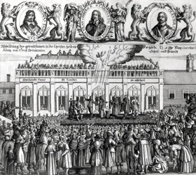 I. Károly király (1600-49) lefejezése, 1649