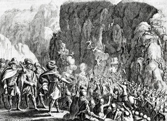 Masada ostroma, 1700 körül