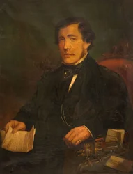James Fern Webster portréja, 1862.