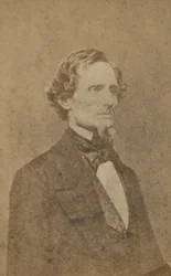 Jefferson Davis (albumin ezüst nyomat)