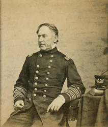 David Farragut admirális-helyettes (1801-70) 1865 körül