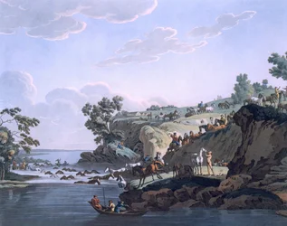 Lovak átkelés a folyón, 1812-13