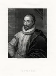 Miguel de Cervantes spanyol regényíró, költő és drámaíró, XIX
