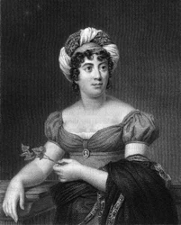 Germaine de Stael francia író, regényíró és politikai propagandista, 1836.