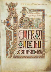 Lindisfarne-evangéliumok, 715-721.