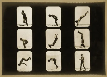 Sportolók, Irregular, az „Animal Locomotion” sorozatból, 1881 körül