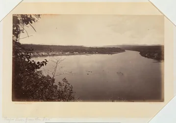 Chagres folyó az erődből, Panama