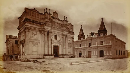 San Francisco templom és postahivatal, Guatemala