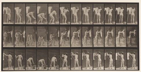 434. tábla. Függő ruhák a vonalon, 1872-1885