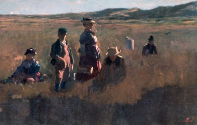 In the Field, c1875