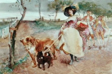 Egy lendületes kirándulás (akvarell és gouache, ceruza papíron)