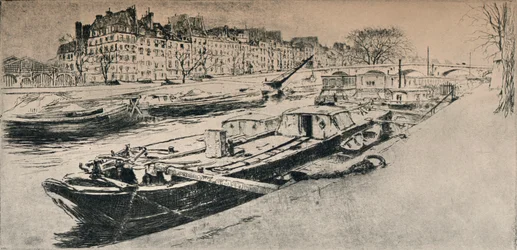Quai des Celestins, 1915