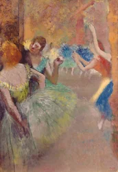 Balett jelenet; Balettjelenet, 1885 körül