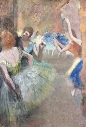 Balettjelenet, 1885 körül