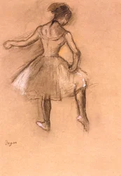 Táncosnő, 1880 körül