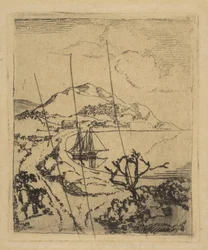 Görög táj, 1856.