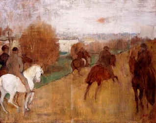 Lovasok az úton, 1864-68
