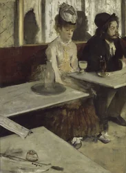 Egy Abszint kávézóban, 1873