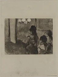 A Szalonban c. 1880-as évek.