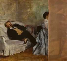 Mr. és Mrs. Edouard Manet. 1868-69