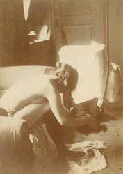 Degas aktfotós tanulmánya