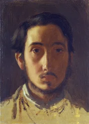Önarckép, 1857 körül