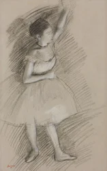 Tanulmány egy táncosról; Tanulmány egy táncosról, 1873-1874