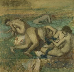 A fürdőzők, 1885-95