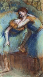 Két táncos, 1891 körül