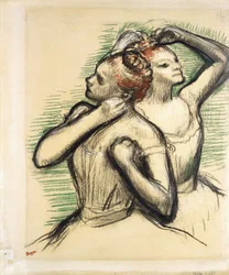 Két táncos, 1897 körül