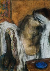 Női mosás; Femme a sa Toilette, 1905-2007 körül