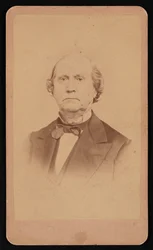 Ezra Bartlett francia portréja 1810-1880, 1880 előtt.