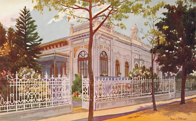 Vilino Nair, Teffé von Hoonholtz báró admirális rezidenciája, Petropolis, 1914