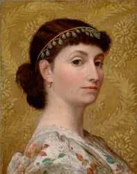 Gay, Sir Augustus Berkeley Paget KCB lánya (olaj, vászon)
