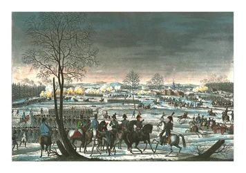 Csata Hohenlinden mellett, 1800. december 3., 1850 körül.
