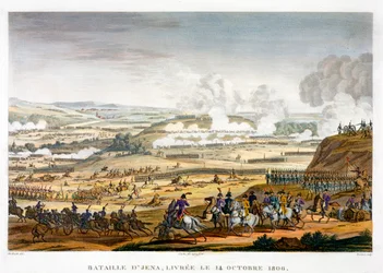 A jénai csata, Németország, 1806. október 14