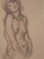 Akt (kréta papíron)
